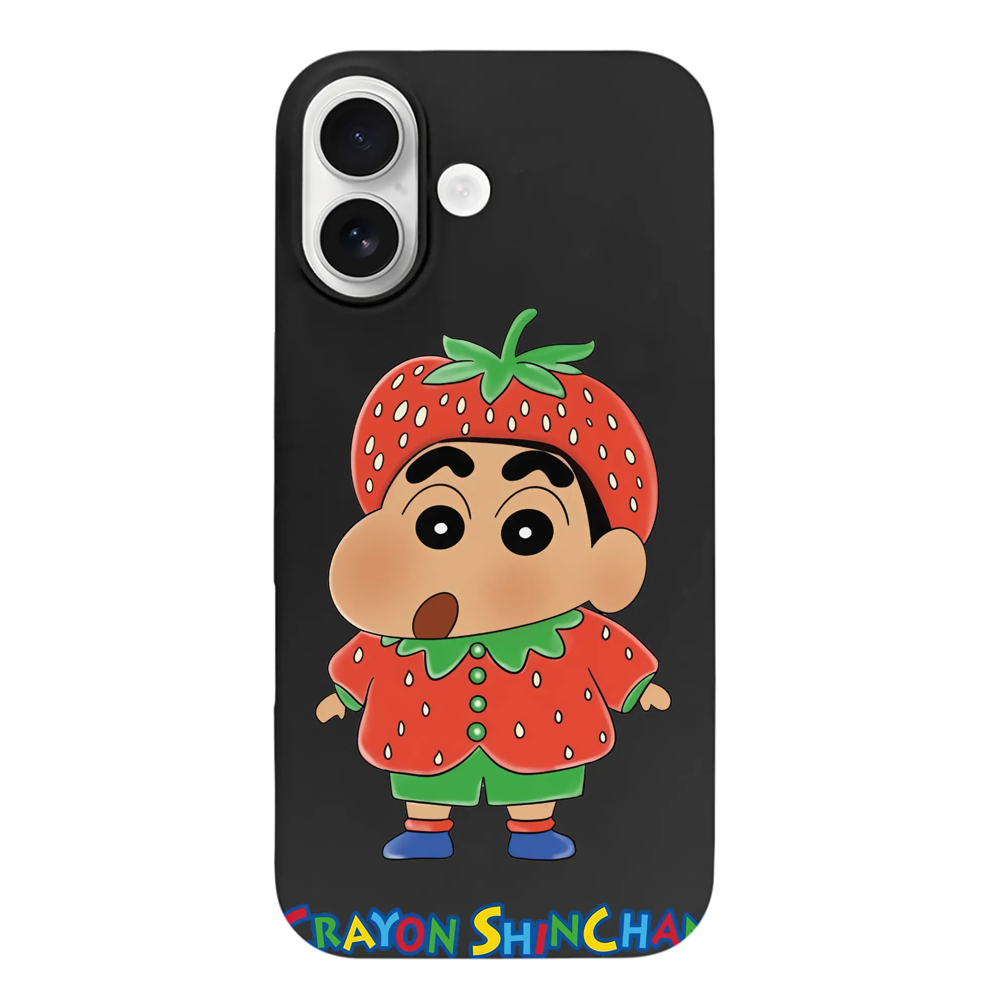 クレヨンしんちゃん グッズ 野原 しんのすけ - iPhone 17 シリーズ シリコンケース 薄型 耐衝撃 指紋防止 ソフトタッチカバー 精密フィット 傷防止 保護ケース iPhone 17/17 Air/17 Pro/17 Pro Max 対応